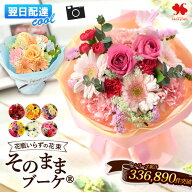 [冷蔵便]でお届け 翌日配達 花束 生花 そのままブーケ (R) そのまま飾れる 遅れてごめんね 誕生日 ブーケ…