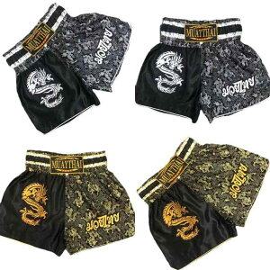ボクシング パンツ スポーツ ショーツ エクササイズ フィットネス アスリート ジム 大きいサイズ おしゃれ ドラゴン キック 刺繍 MMA 格闘技 トレーニング 通気性