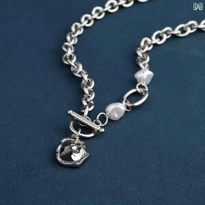 ネックレス ヒップホップ ストリート かっこいい ユニセックス アクセサリー アメリカン ジュエリー ペンダント メンズ チタン レディース ファッションアイテム