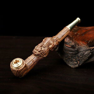 喫煙パイプ 煙管 タバコ 喫煙具 おしゃれ クラシカル プレゼント 銅製 木製 フィルター 洗える 父の日 コレクション リラックス 伝統工芸 高級感 アクセサリー
