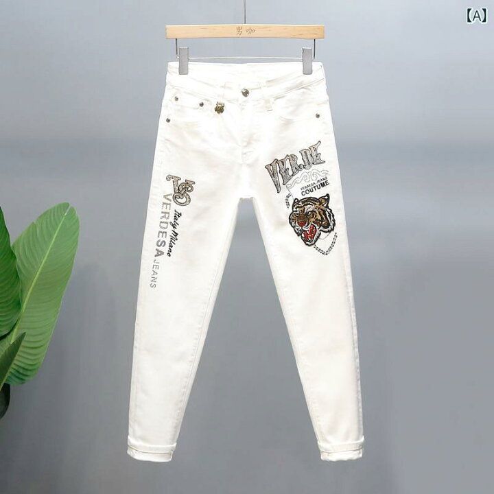 SUGOI JEANS JAPAN TATTOO ホワイトタイガー デニム 刺繍 楽天市場 