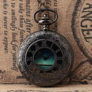 懐中時計 クォーツ メンズ レディース ファッション ユニセックス 星柄 学生 カップル 装飾 デザイン アンティーク レトロ ロマンティック ノスタルジック ギフト