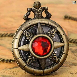 懐中時計 ブロンズ ペンダント 誕生日 プレゼント 個性的 首飾り インテリア 置物 レトロ エスニック デザイン 男女兼用 円形 アクセサリー 携帯用 チェーン