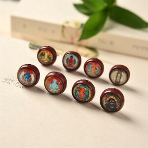 不動明王 ネックレス ビーズ パーツ 仏教徒 穴あき アクセサリー 紫 十二支 ペンダント タンカ 出生 仏 八大守護神 男女 ブレスレット 製作 お守り 護身 安全 祈願