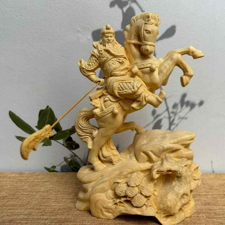 楽天市場】関羽 インテリア 置物 装飾品 フィギュア デコレーション 