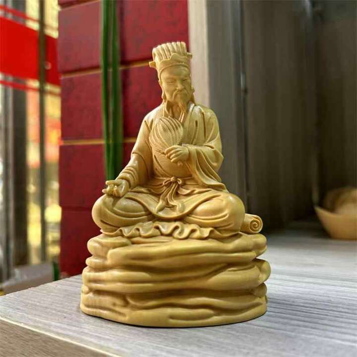 楽天市場】諸葛孔明 三国志 置物 フィギュア インテリア 歴史 彫刻 
