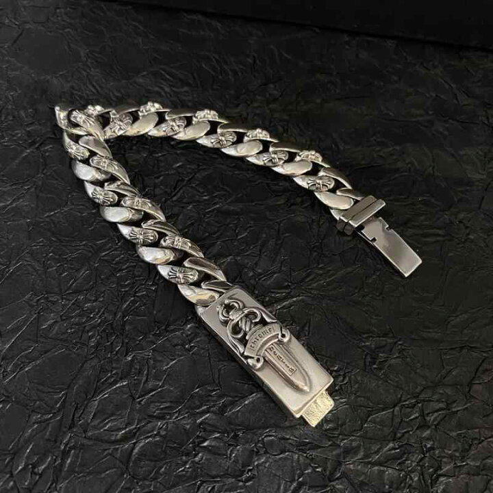 楽天市場】ブレスレット メンズ アクセサリー レトロ チェーン 厚手 