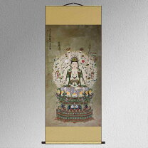 楽天市場】千手観音（掛軸｜アート・美術品・骨董品・民芸品）：ホビー 