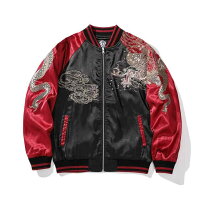楽天市場】スカジャン ワインレッド（メンズファッション）の通販