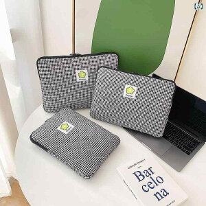 �^�u���b�g PC�P�[�X �j�����p �؍��� �i�q�� �`�F�b�N iPad �C���i�[�o�b�O �ی�J�o�[ 11�C���` 13�C���` 14�C���`�Ή� �y�� �ϏՌ� �ʋC�� �R�� �R�b�g���f�� ���[ �u���b�N �C�G���[ �O���[