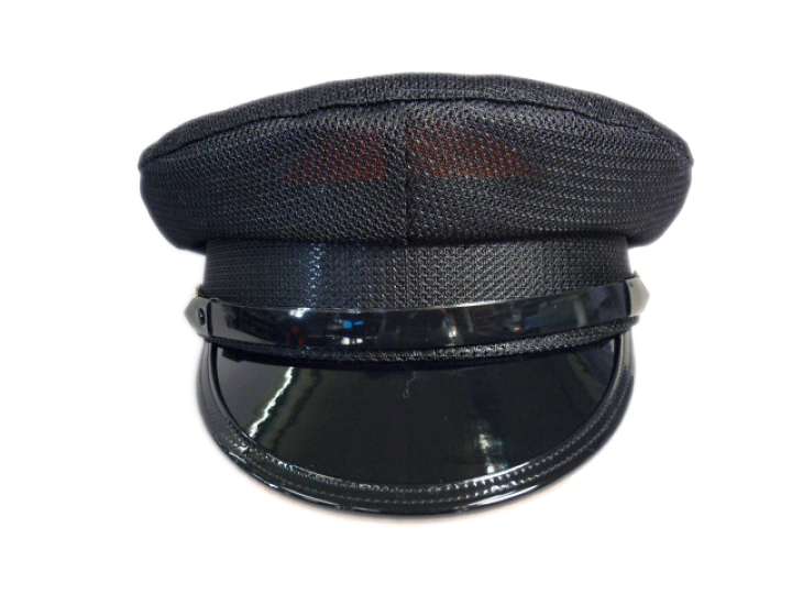 楽天市場】タクシー運転手制帽 黒 夏バージョン オールメッシュ 日本製