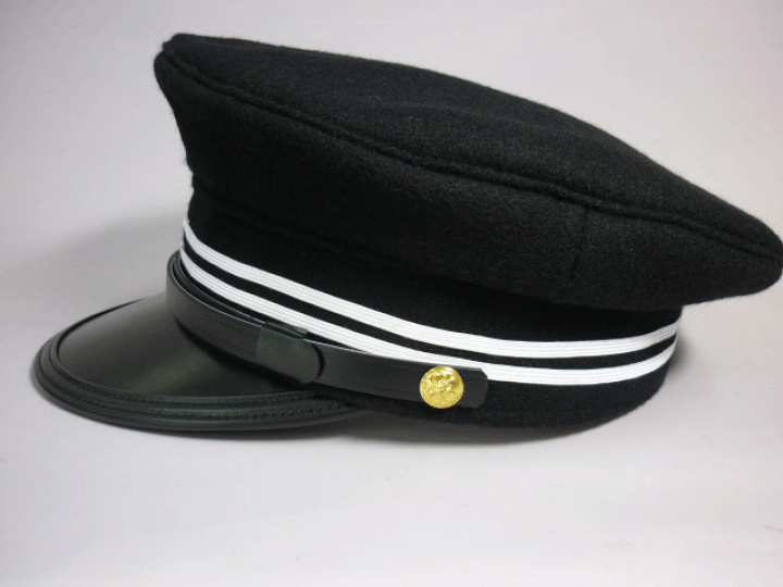 楽天市場】学生帽 ライン（白線2本）付き 日本製 自社製造 : 半田帽子