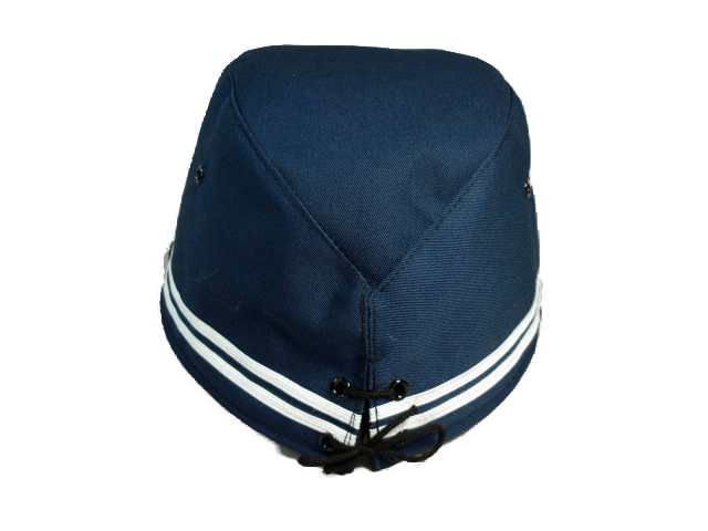 楽天市場】略帽 紺 作業帽 白線2本入り 日本製 自社製造 : 半田帽子