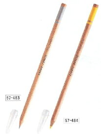 クロバー 布用ペンシル 色鉛筆タイプ シルバー57-483/イエロー57-484 印つけ用品 clv ネコポス可 手芸の山久