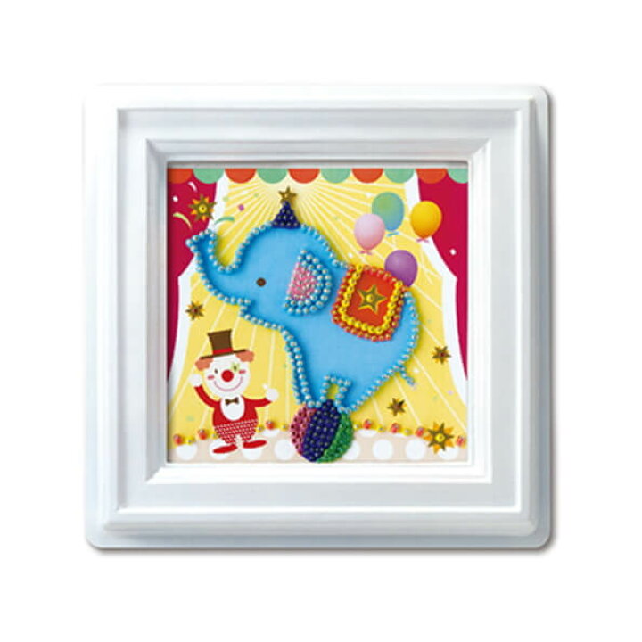 楽天市場 夏休み 工作 女の子 手芸キット ミニプッシュ ハッピーサーカス 手芸の山久