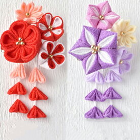 つまみ細工 キット 京ちりめん 彩花ブローチ ネコポス可 取寄せ商品 パナミ 手芸の山久