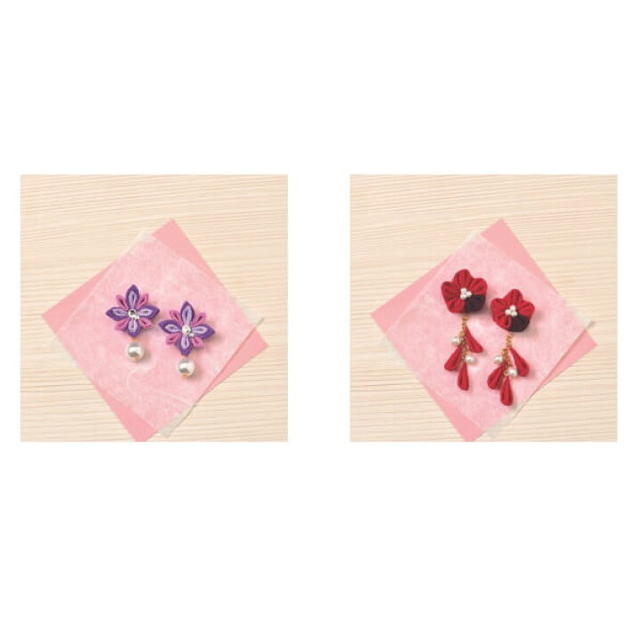 楽天市場】つまみ細工 キット 京ちりめん 彩花イヤリング ネコポス可 取寄せ商品 パナミ 手芸の山久 : 手芸の山久 楽天市場】つまみ細工 キット 京ちりめん 彩花イヤリング ネコポス可 取寄せ商品 パナミ 手芸の山久 : 手芸の山久