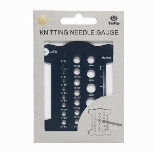҂ݕ ݐjQ[W  amicolle KNITTING NEEDLE GAUGE _jQ[W lR|X KOU `[bv |̎Rv