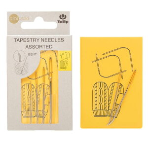 юƂj A\[gZbg Ȃ AC-065 amicolle TAPESTRY NEEDLES ASSORTED { ҂ݕ lR|X `[bv |̎Rv
