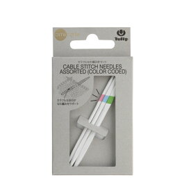 編み物 カラフルなわ編み針セット AC-069 amicolle ネコポス可 チューリップ 手芸の山久