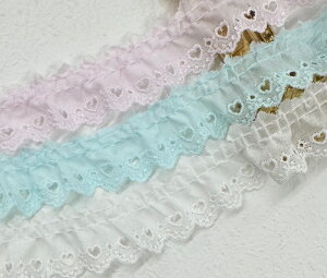 �y���{���z�ȃt�������[�X �n�[�g �I�t�z���C�g ��30mm�� / �x�r�[�s���N �X�J�C�u���[ ��27mm�� No.OC62181-1F�@�s�R�b�g�����[�X �M���U�[���[�X �^�b�N���[�X �J�b�g���[�N ���Y �׋� �ו� ��