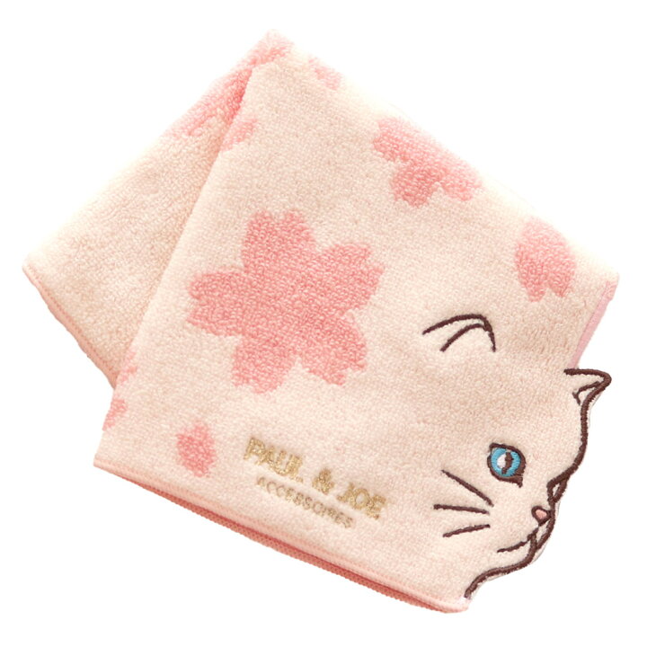 楽天市場 ポール ジョー アクセソワ タオルハンカチ Sakura 0001 アイボリー ハンカチーフギャラリー