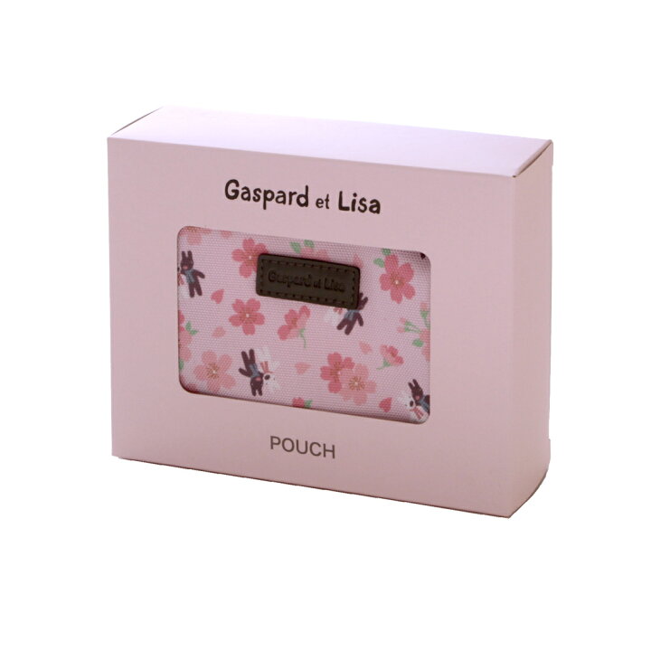 楽天市場】リサとガスパール ポーチ 桜 （パッケージ入り） ピンク 
