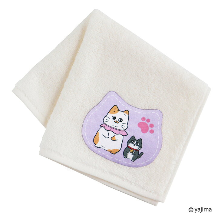 楽天市場】ねこに転生したおじさん タオルハンカチ プンちゃん&て 