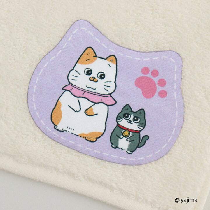 楽天市場】ねこに転生したおじさん タオルハンカチ プンちゃん&て 