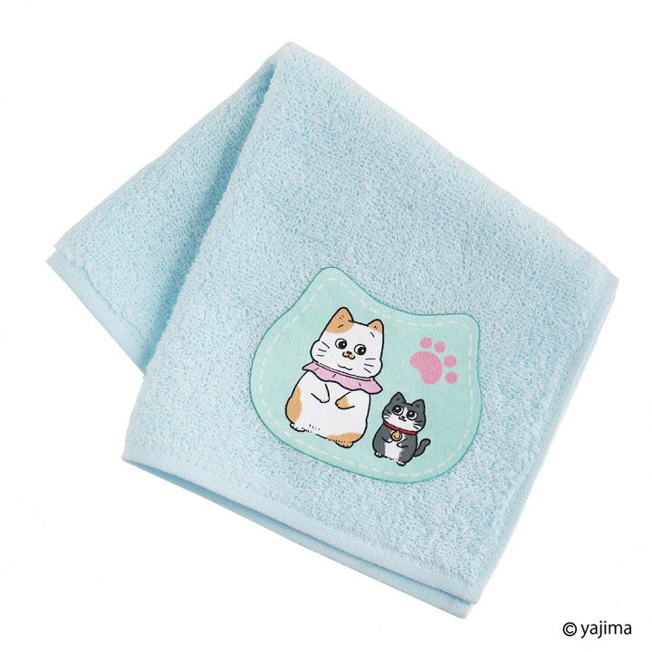 楽天市場】ねこに転生したおじさん タオルハンカチ プンちゃん&て 