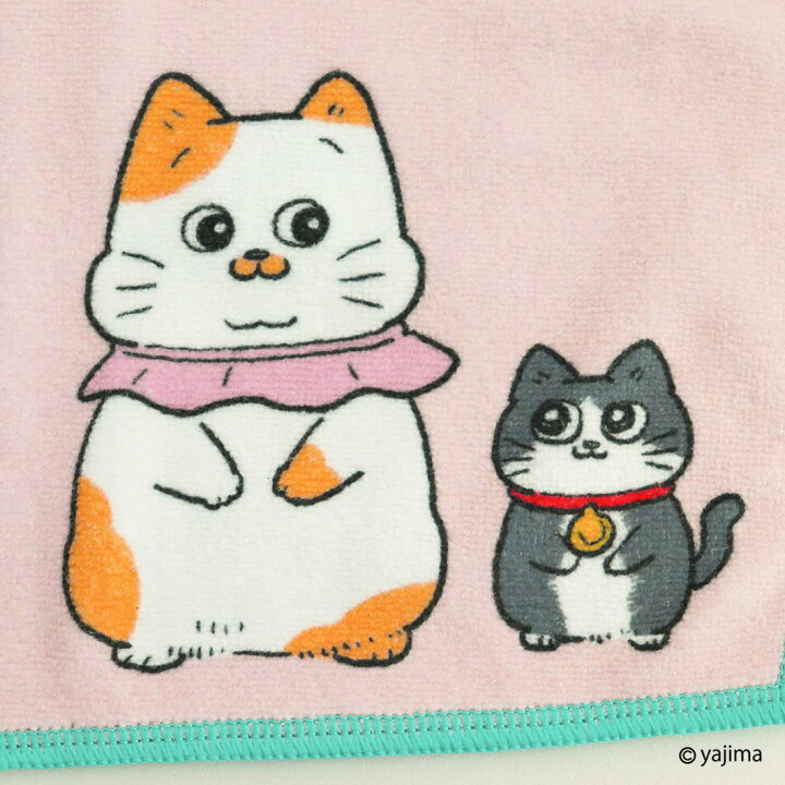 楽天市場】ねこに転生したおじさん スマホ拭きハンカチ プンちゃん&て 