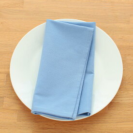 【SALE ￥1100→￥550】50％OFF！ テーブルナプキン ソーダ (水色) 50×50cm デリシャスカラー 無地 ブルーミング中西 オリジナル 日本製 正方形
