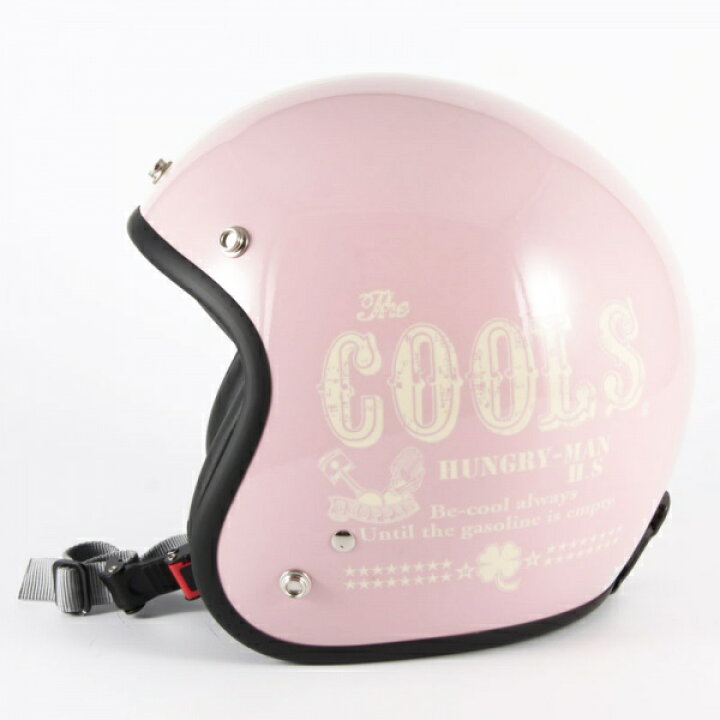 楽天市場】72JAM デザイナーズジェットヘルメット [HM-04]COOLS HUNGRY 