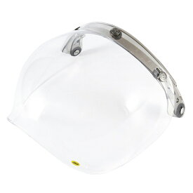 開閉式 コンビニエント バブルシールド [ソリッド クリア] ジャムテックジャパン 72JAM JCBN-01 ジェットヘルメット 汎用品