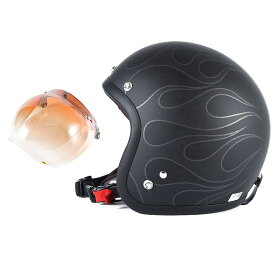 72JAM デザイナーズジェットヘルメット [JJ-16] 開閉シールド付き [JCBN-04]STEALTH ステルス マットブラック [ガラスフレークブラックベースマット仕上げ]2サイズ メンズ レディース 兼用品 SG規格 全排気量対応