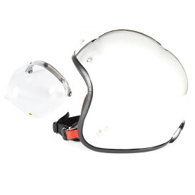 【JPM-3+JCBN-01】ジャムテックジャパン 72JAM JPM-3JP MONO ジェットヘルメット [メッキプレーン]3サイズ メンズ レディース 兼用品 SG規格 全排気量対応