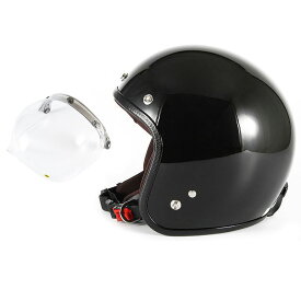 【JPW-2+JCBN-01】ジャムテックジャパン 72JAM JPW-2JP MONO ジェットヘルメット [グロスブラック]2サイズ メンズ レディース 兼用品 SG規格 全排気量対応