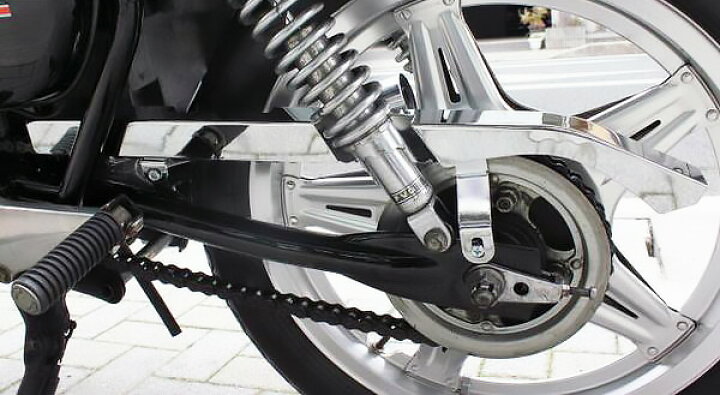 楽天市場】CB250T/400T/CB250N/CB400N ホーク メッキチェーンケース 