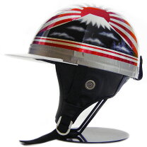 楽天市場】ヘルメット コルク半 日章（車用品・バイク用品）の通販