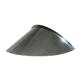 【 10%OFFクーポン 】 【取付方法動画有り】 ピヨピヨバイザー (ひさし長9cm) 中型車用(180φ相当ヘッドライト用) ピヨピヨヘッドライトバイザー ステンレス製 【XJR400/CB400SF/バリオス/GS400/ホーク/インパルス/ゼファー400等に】【180パイ】