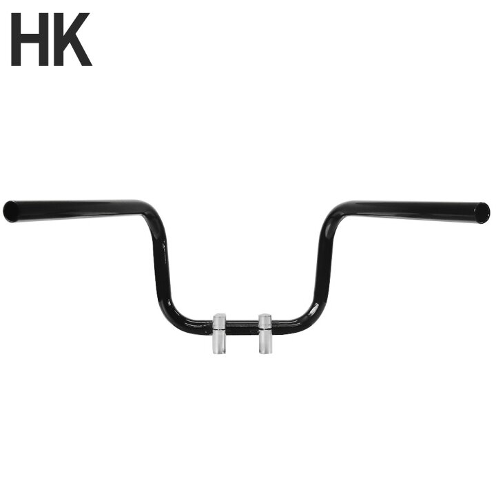 楽天市場】バイク用 ハンドル チョッパーバー LOW 20cm ブラック 