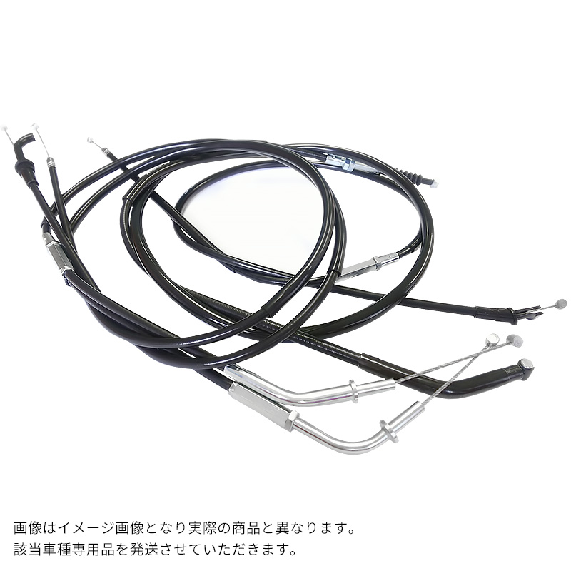 楽天市場】SR400/500 (88-00) 純正タイプ ブラック ワイヤーセット 