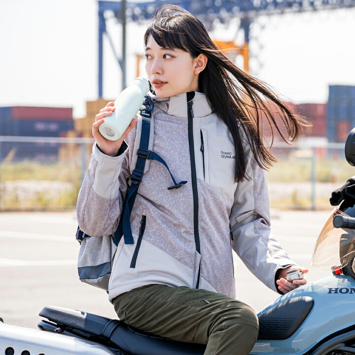 楽天市場】レディース バイク用 秋冬 ソフトシェルジャケット 撥水  