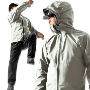 【 クーポンご利用で10%OFF 】 レインウェア 上下セット カッパ 合羽 耐水圧10000mmH2O メンズ レディース 兼用 Makku マック 3カラー 6サイズ 大きいサイズ バイク 自転車 アウトドア 登山 釣り 通