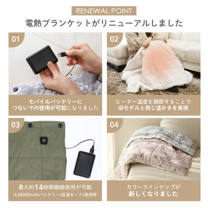 楽天市場】【 日本製 カーボン発熱繊維使用 】 ヒーター ブランケット 