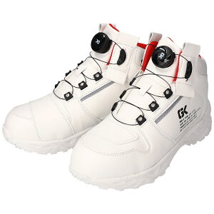 ライディングシューズ スニーカー 革 レディース バイク ダイヤルシステム メンズ ミッドカット ローカット 鉄先芯入り 6サイズ/7カラー 男性用 女性用 セイフティシューズ 安全靴 安全スニ