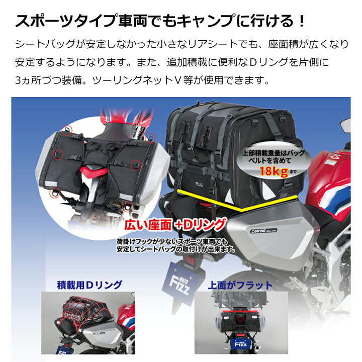 楽天市場】TANAX タナックス カービングシェルケース MFK-271 ブラック 