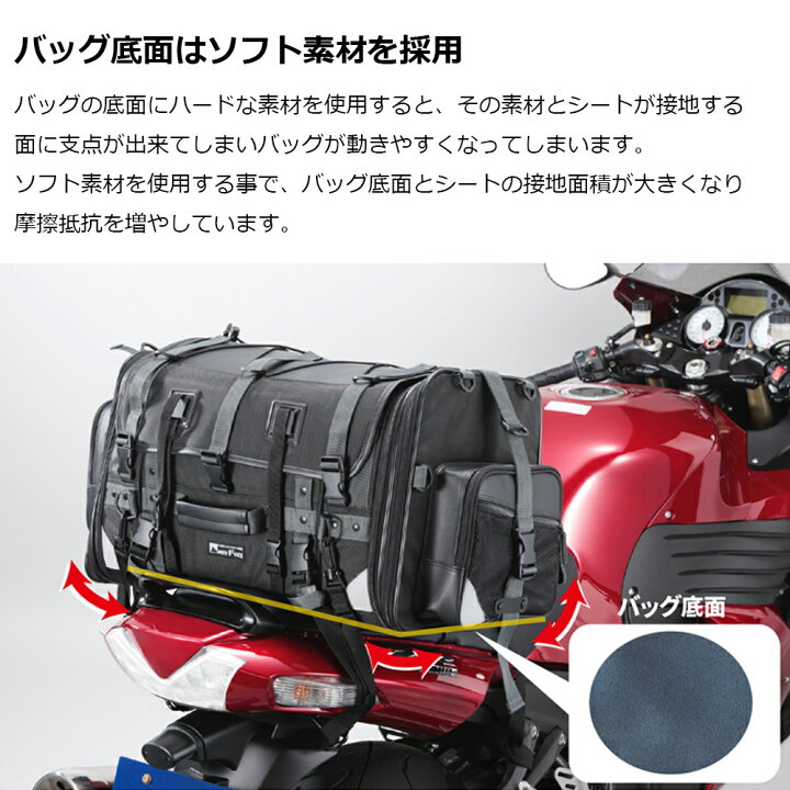 楽天市場】TANAX タナックス キャンピングシートバッグ2 シートバッグ 