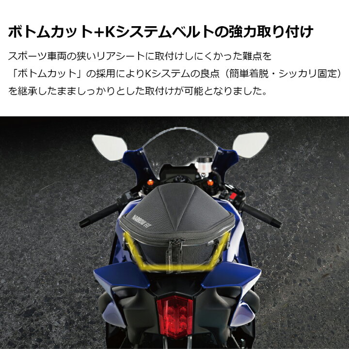 楽天市場】TANAX タナックス ナローフィットシートバッグS シート 