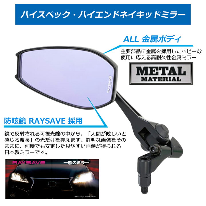 楽天市場】【 2本セット 左右共通 】 タナックス TANAX ナポレオン 